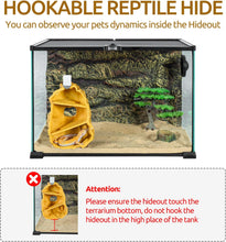 Load image into Gallery viewer, ReptiZoo Hookable Multi-Levels Hideout
