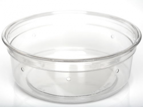 Deli Cup with Lid Vented Super Clear 4.5