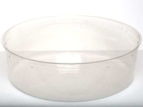 Deli Cup with Lid Vented Super Clear 9.75