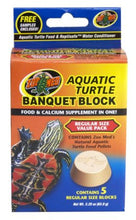 Load image into Gallery viewer, Zoo Med Aquatic Turtle Banquet Block
