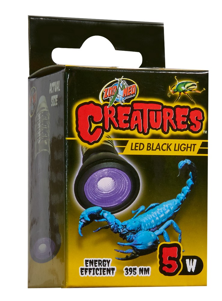 Zoo Med Creatures LED Black Light Bulb, 5w