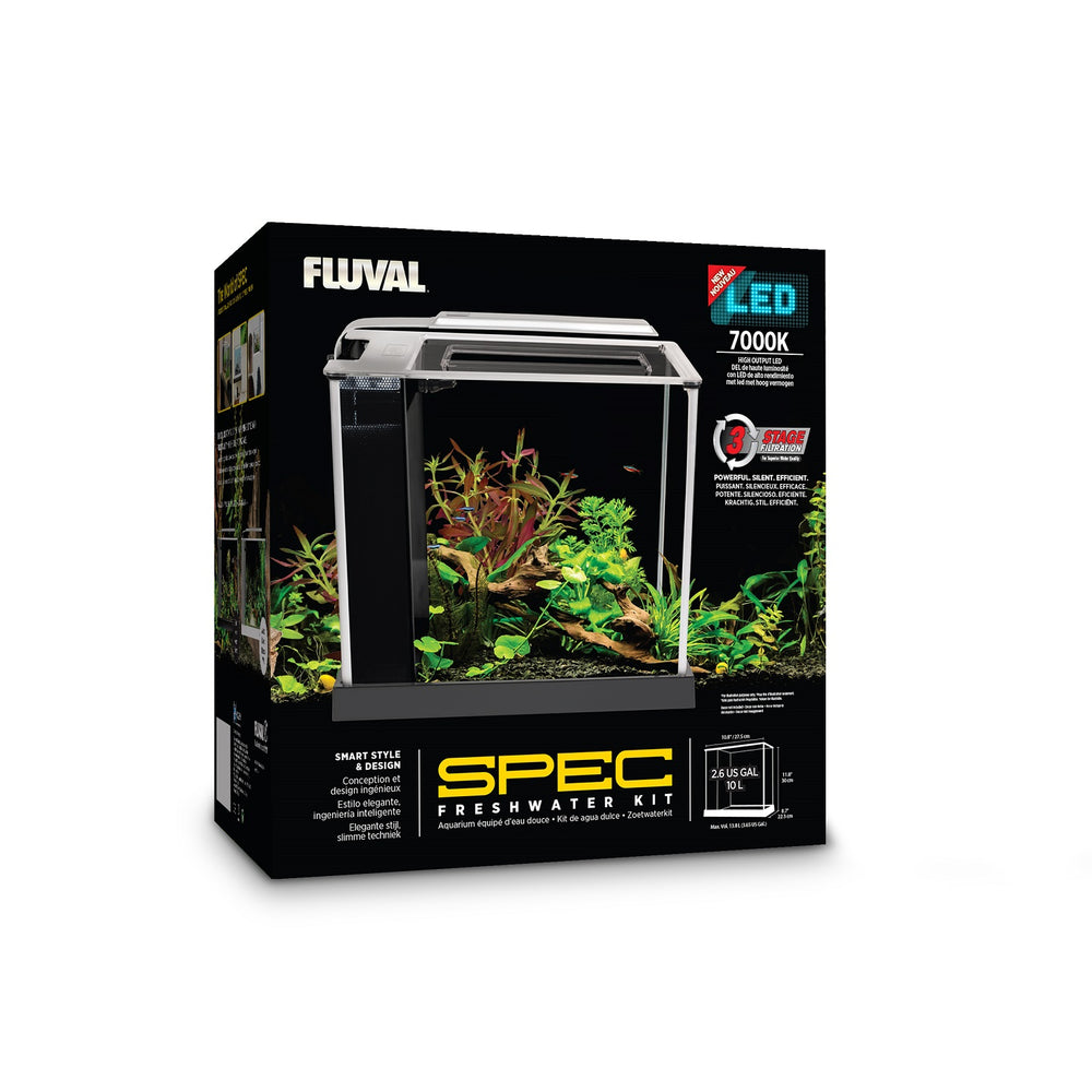 Fluval Spec Aquarium Kit Black 10L