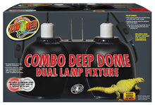 Load image into Gallery viewer, Zoo Med Combo Deep Dome Lamp Fixture
