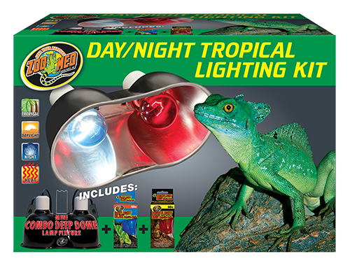 Zoo Med Day/Night Tropical Lighting Kit