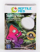 Load image into Gallery viewer, Reptile Med SunStream 100W Tropical Mercury Vapor Bulb
