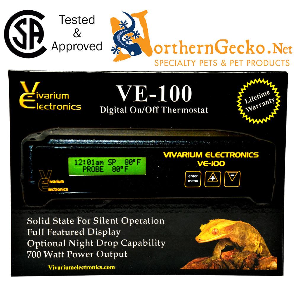 Vivarium Electronics VE100 Thermostat - CSA Certified