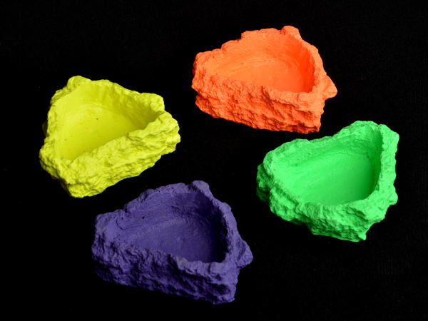 Habi-Scape X-Small Rock Bowl (Fluorescent assorted colours)