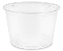Load image into Gallery viewer, Deli Cup NO LID NON-VENTED Slightly Opaque 4.5&quot;, 10-Pack
