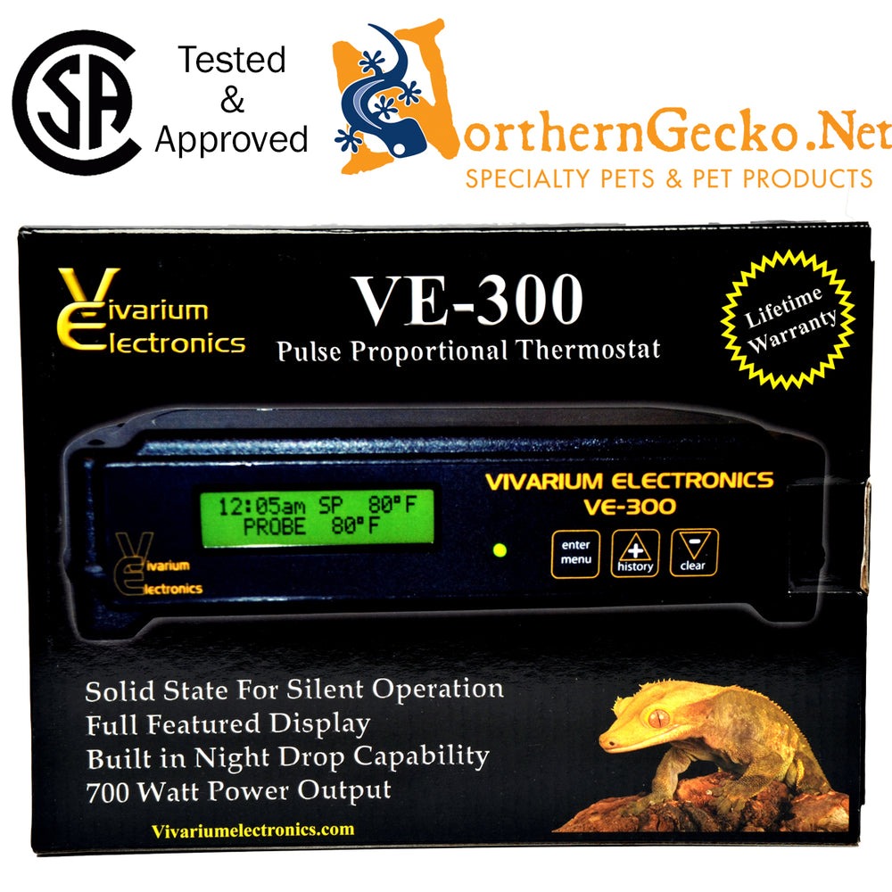 Vivarium Electronics VE300 Thermostat - CSA Certified